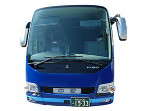 3カメラ搭載（車体前部の中央、左右上部）